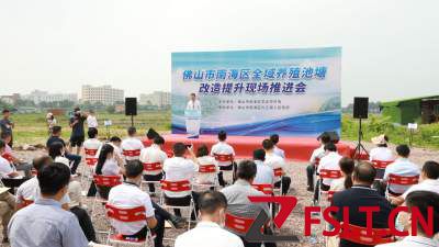 南海區(qū)全域養(yǎng)殖池塘改造提升現(xiàn)場(chǎng)推進(jìn)會(huì)舉行